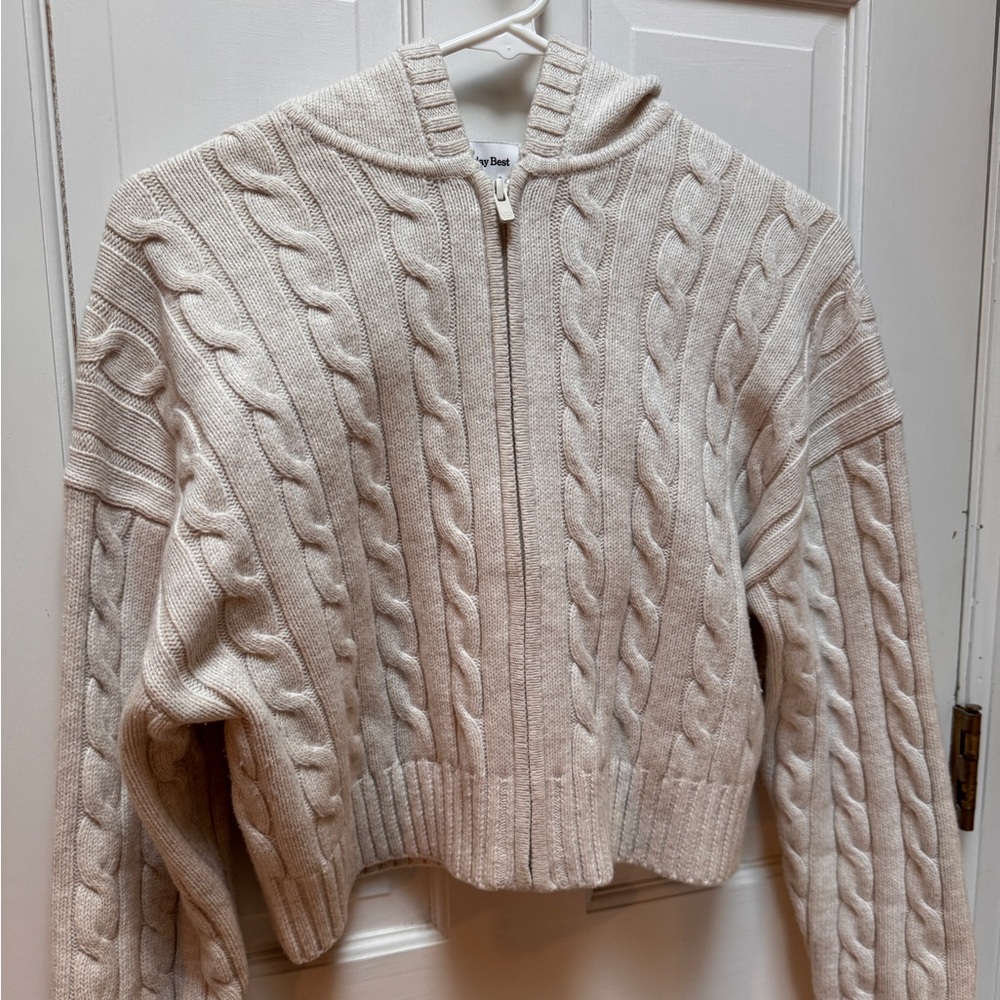 Aritzia Sunday Best Octavia Knit Hoodie